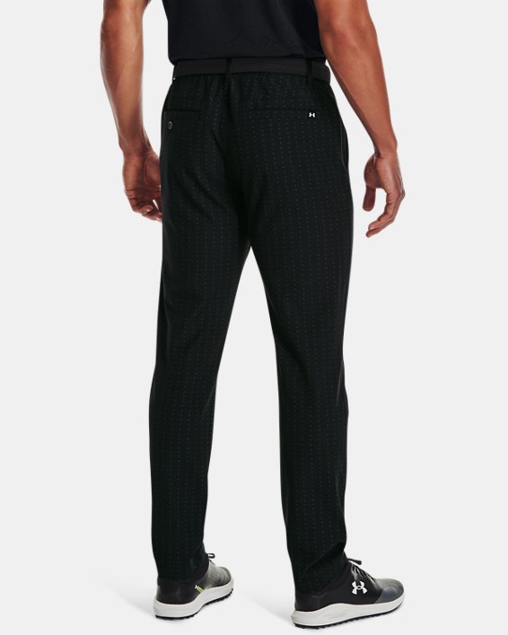Men's UA Drive Printed Tapered Pants, Black, pdpMainDesktop image number 1